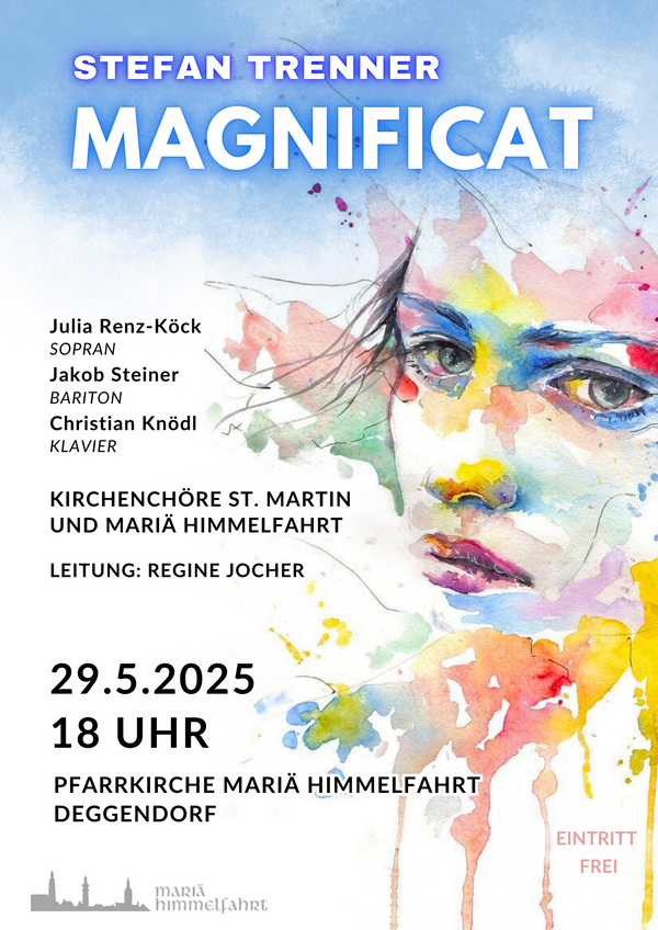 Magnificat - Konzert der Kirchenchöre St. Martin und Mariä Himmelfahrt - Plakat hier downloaden